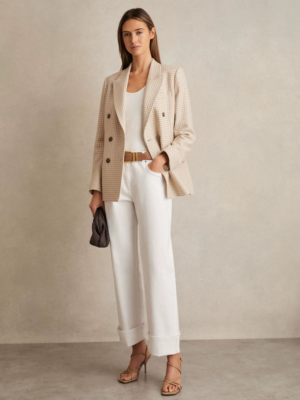 Women’s Custom Double-Breasted Wool Blazer