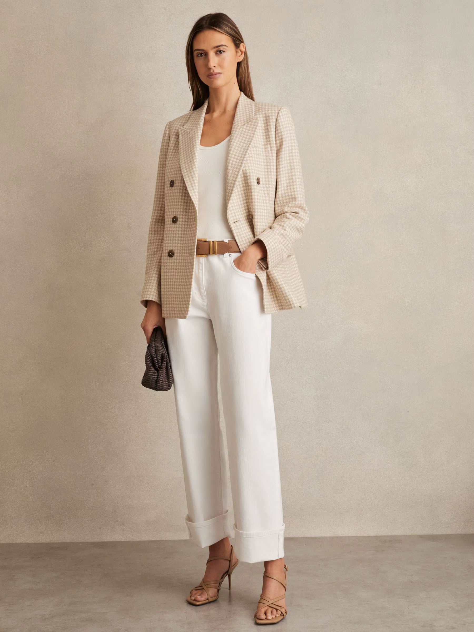 Women’s Custom Double-Breasted Wool Blazer